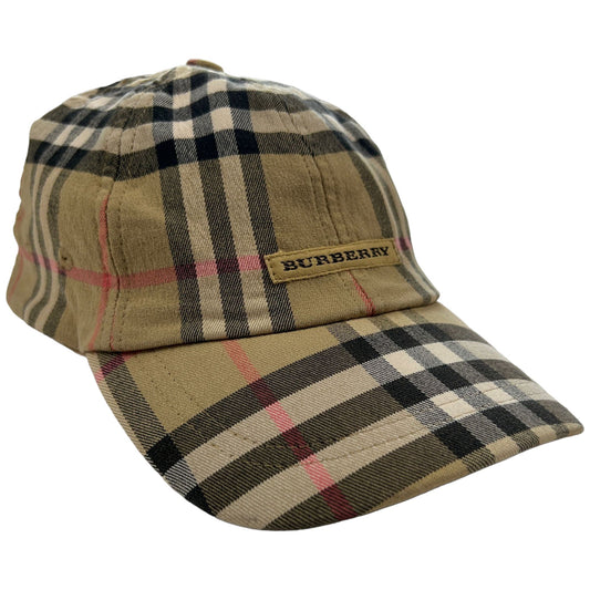 Vintage Burberry Nova Check Hat