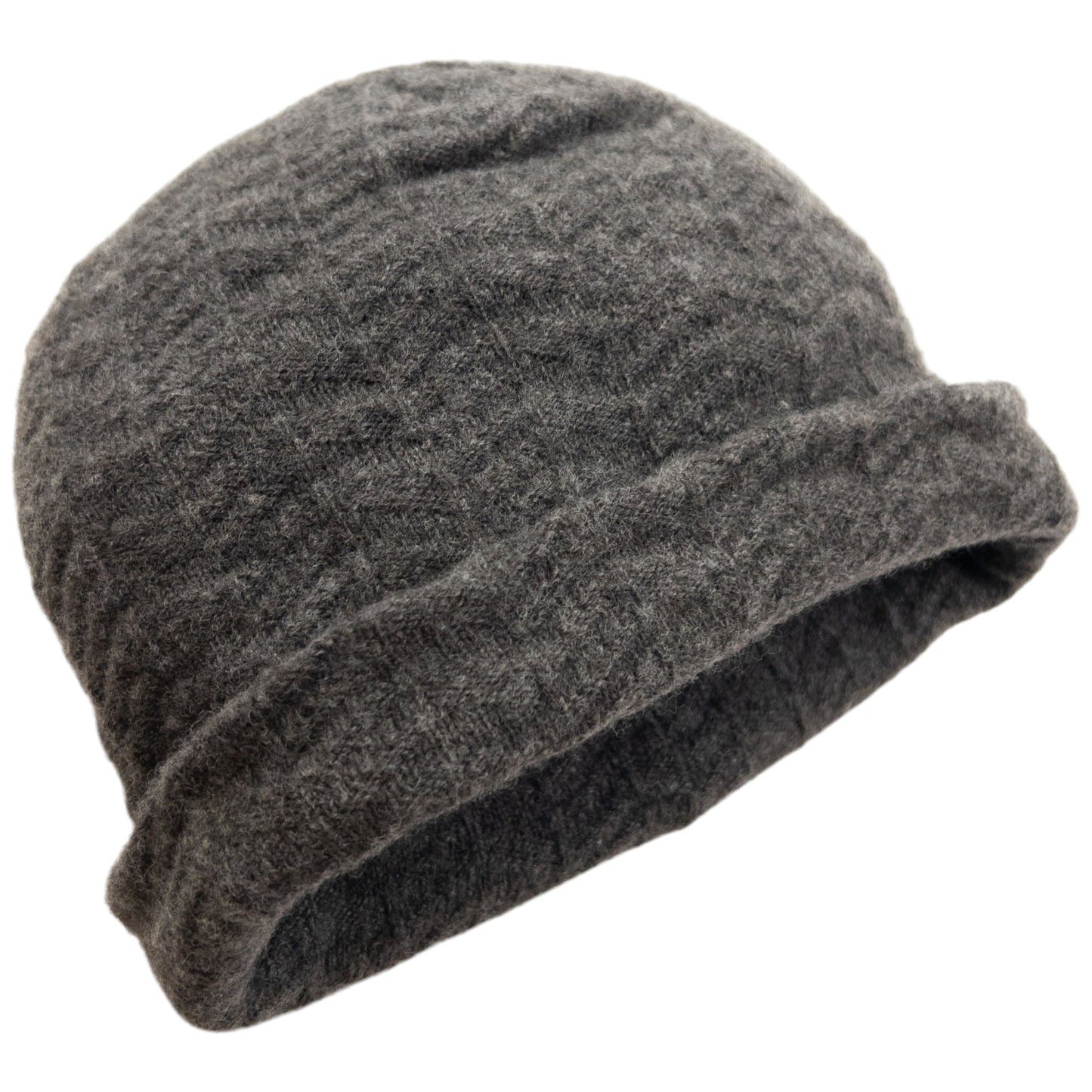 Vintage 90s Yohji Yamamoto Wool Beanie Hat | O/S, Grey