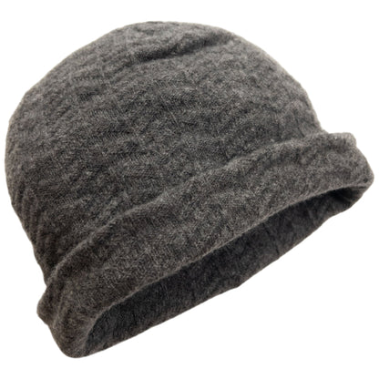 Vintage 90s Yohji Yamamoto Wool Beanie Hat | O/S, Grey