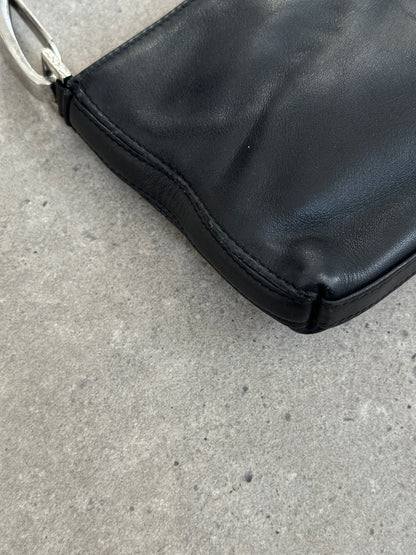 DKNY 2000s Leather Shoulder Bag