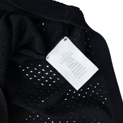 Vintage 2000s Burberry Mesh Vest Top Womens Size L | Large, Black