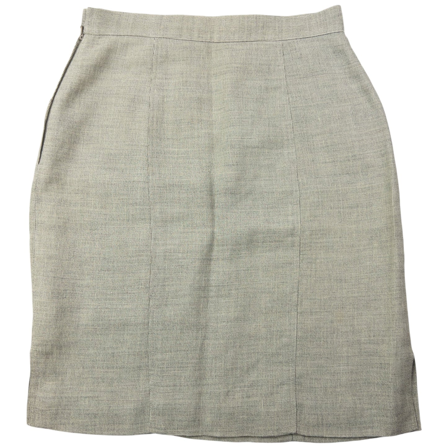 Vintage 80s Gucci Linen And Wool Skirt Womens Size W26 | W26, Grey