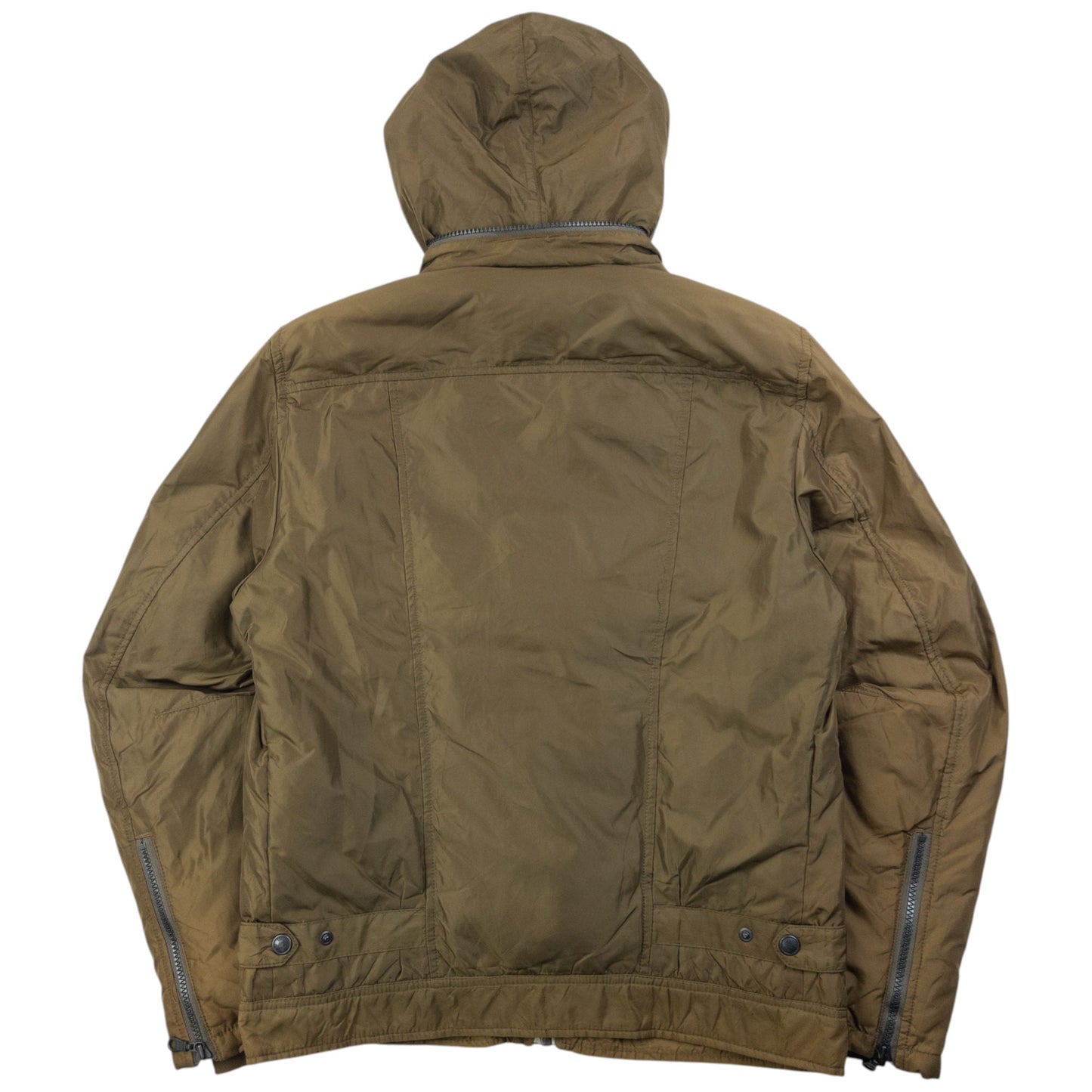 Vintage 2000s Marithe + Francois Girbaud Padded Jacket Size S | Small, Brown