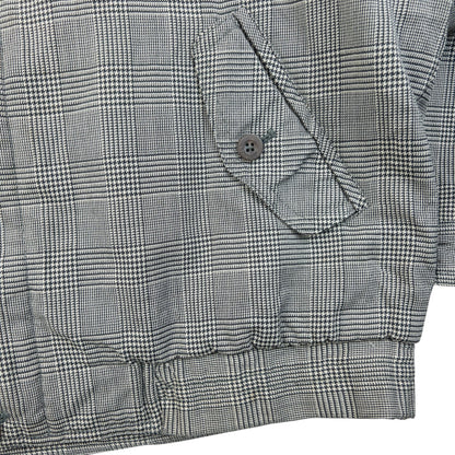 Vintage 90s YSL Yves Saint Laurent Harrington Jacket Size M | Medium, Grey