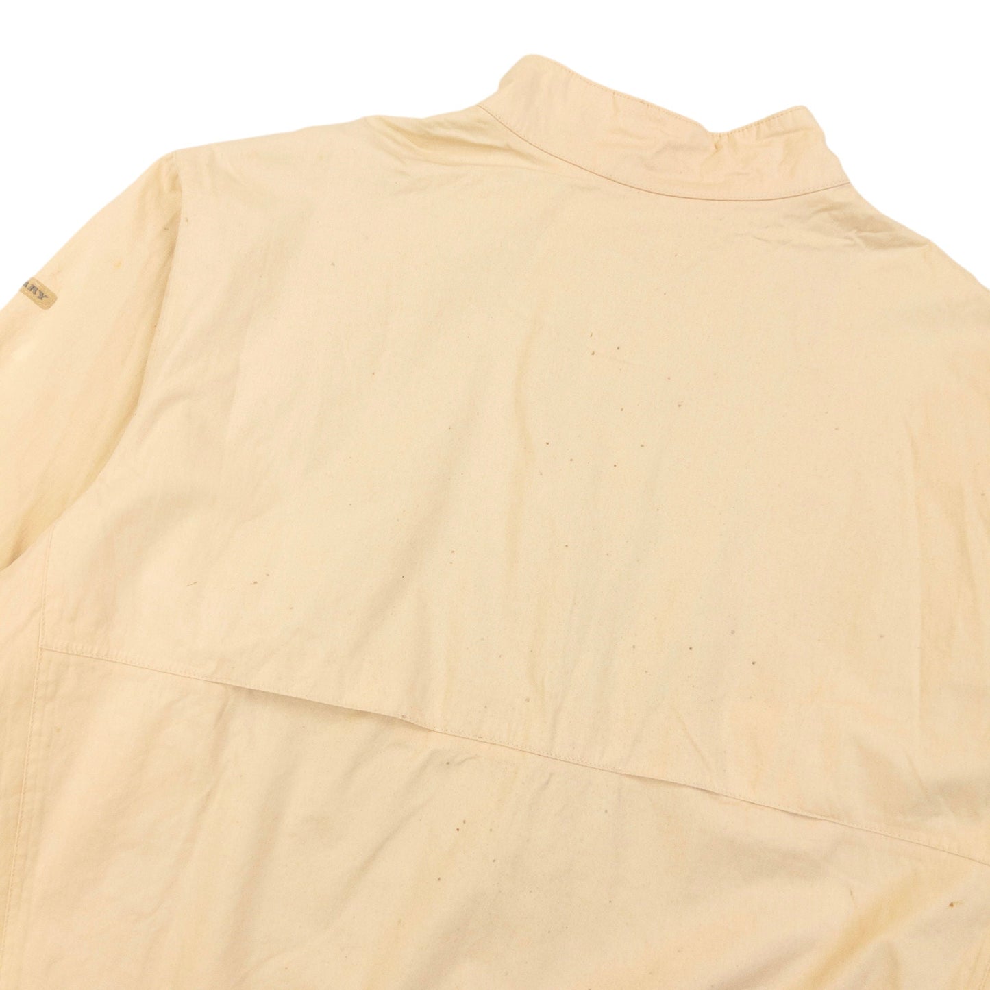 Vintage 2000s Burberry Golf Waterproof Jacket Size L | Large, Beige