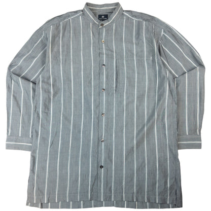 Vintage Issey Miyake Striped Long Sleeve Button Up Shirt Size M