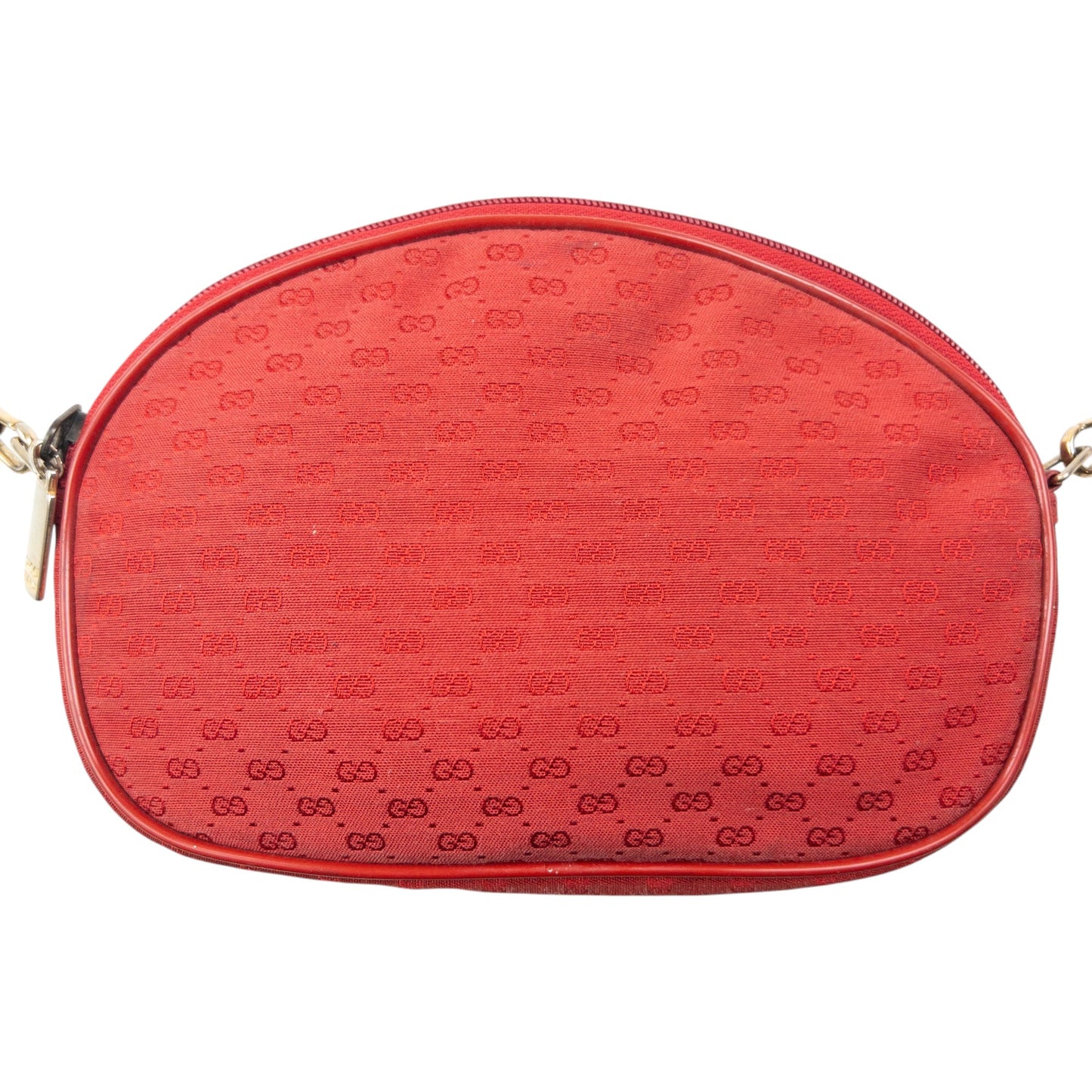 Vintage 80s Gucci Monogram Crossbody Bag | O/S, Gold
