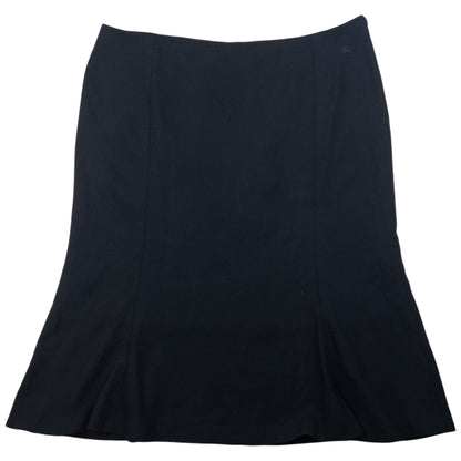Vintage Burberry Flared Skirt Womens Size W37