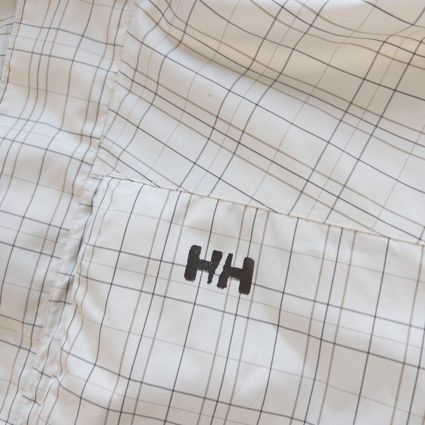 Vintage Helly Hansen Grid Zip Up Jacket Size L