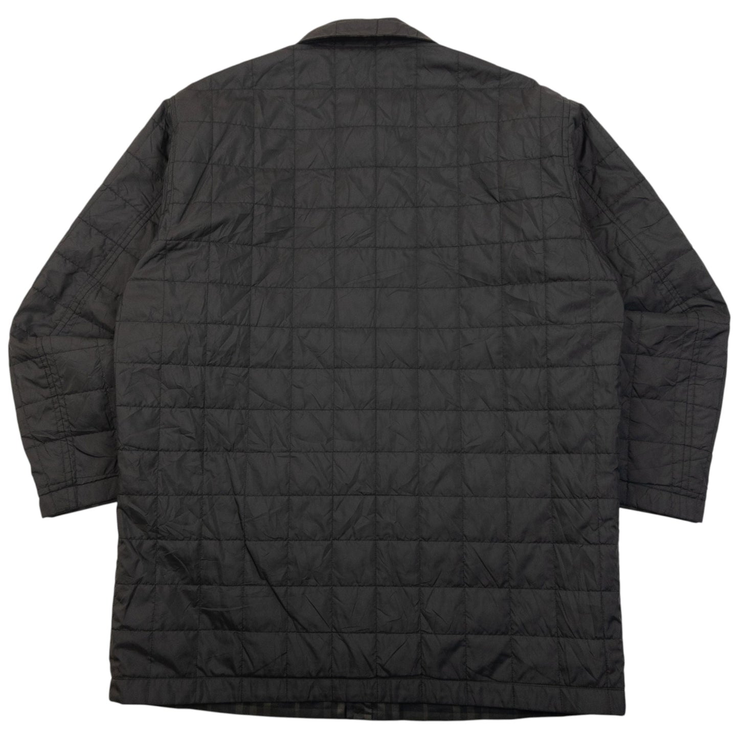 Vintage 2000s Burberry Nova Check Reversible Jacket Size L | Large, Black