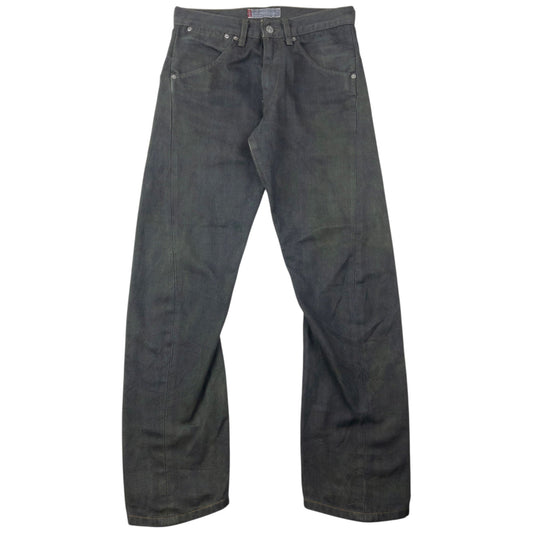 Vintage 2000s Levi's Engineered Garments Denim Jeans Size W27 | W27, Green