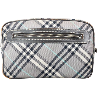 Vintage 2000s Burberry Blue Label Nova Check Crossbody Bag | O/S, Blue