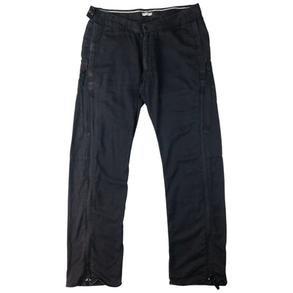 Vintage Stone Island Full Zip Lightweight Trousers Size W35