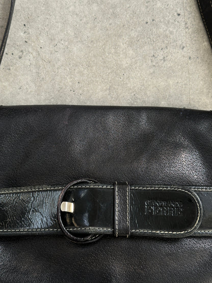 Gianfranco Ferre 1990s Leather Crossbody Bag