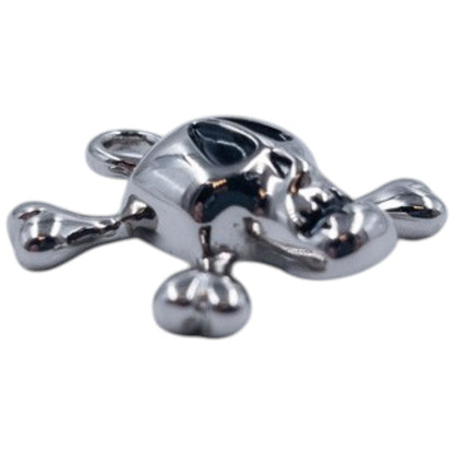 Vintage Stussy World Tribe Skull & Crossbones Jewellery Charm