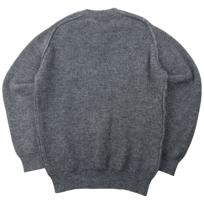 Vintage Issey Miyake MEN Slashed Wool Knit Jumper Size L