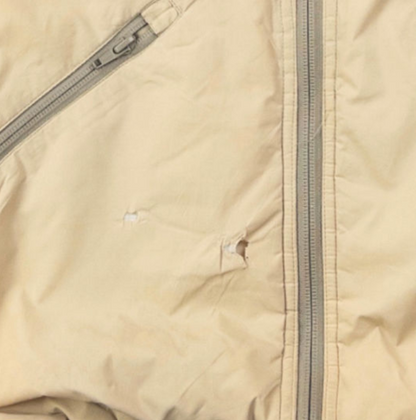 Vintage 2000s Stussy Padded Zip Up Jacket Size L | Large, Beige