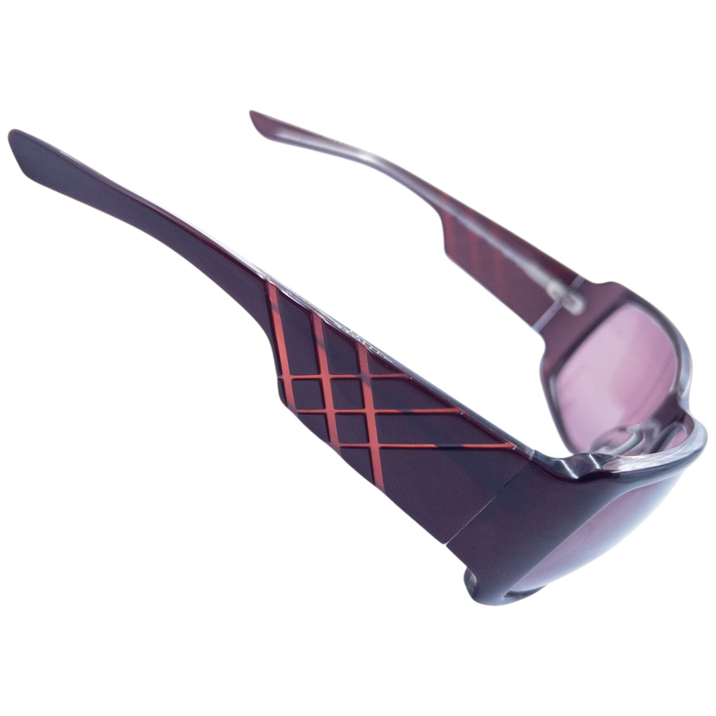 Vintage Burberry Nova Check Embossed Sunglasses