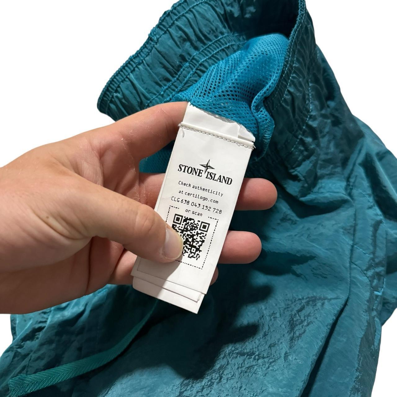 Stone Island Nylon Metal Swim Shorts | Large, Teal