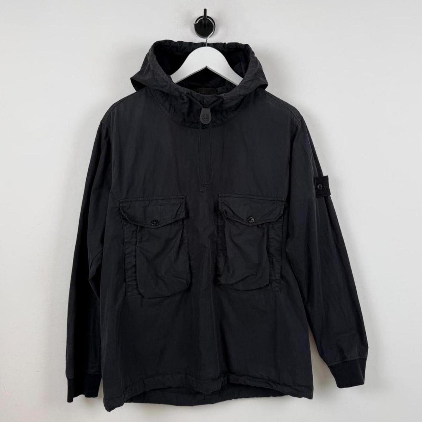 Stone Island Ghost Piece Smock Jacket Black (M) | Medium, Black