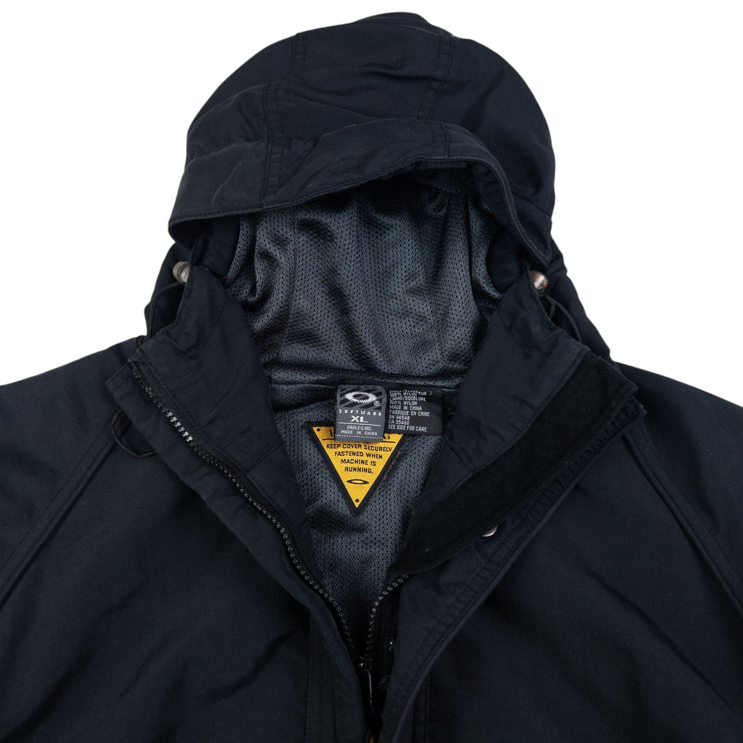 Vintage Oakley Zip Up Snowboarding Jacket Size XL