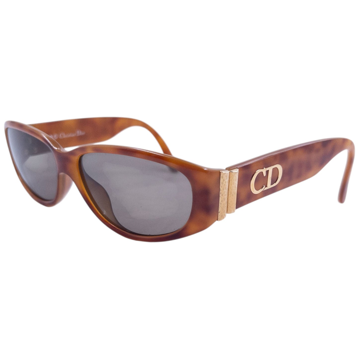 Vintage 2000s Dior Tortoise Shell Sunglasses | O/S, Multicoloured