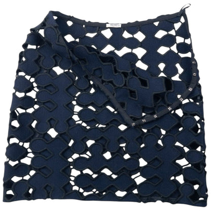 Vintage Miu Miu Cut-Out Mini Skirt Womens Size W26