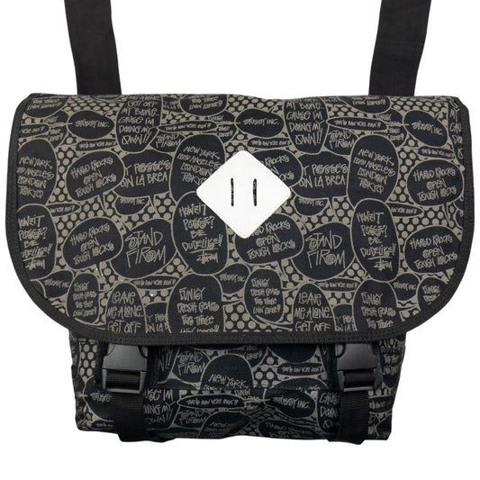 Vintage Stussy Speech Bubble Crossbody Bag