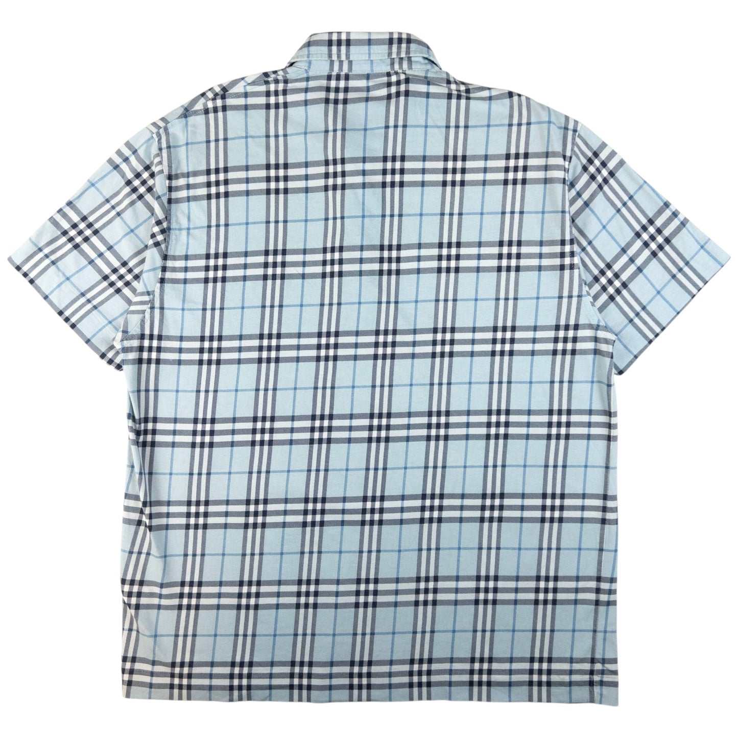 Vintage Burberry Nova Check Polo Shirt Size M