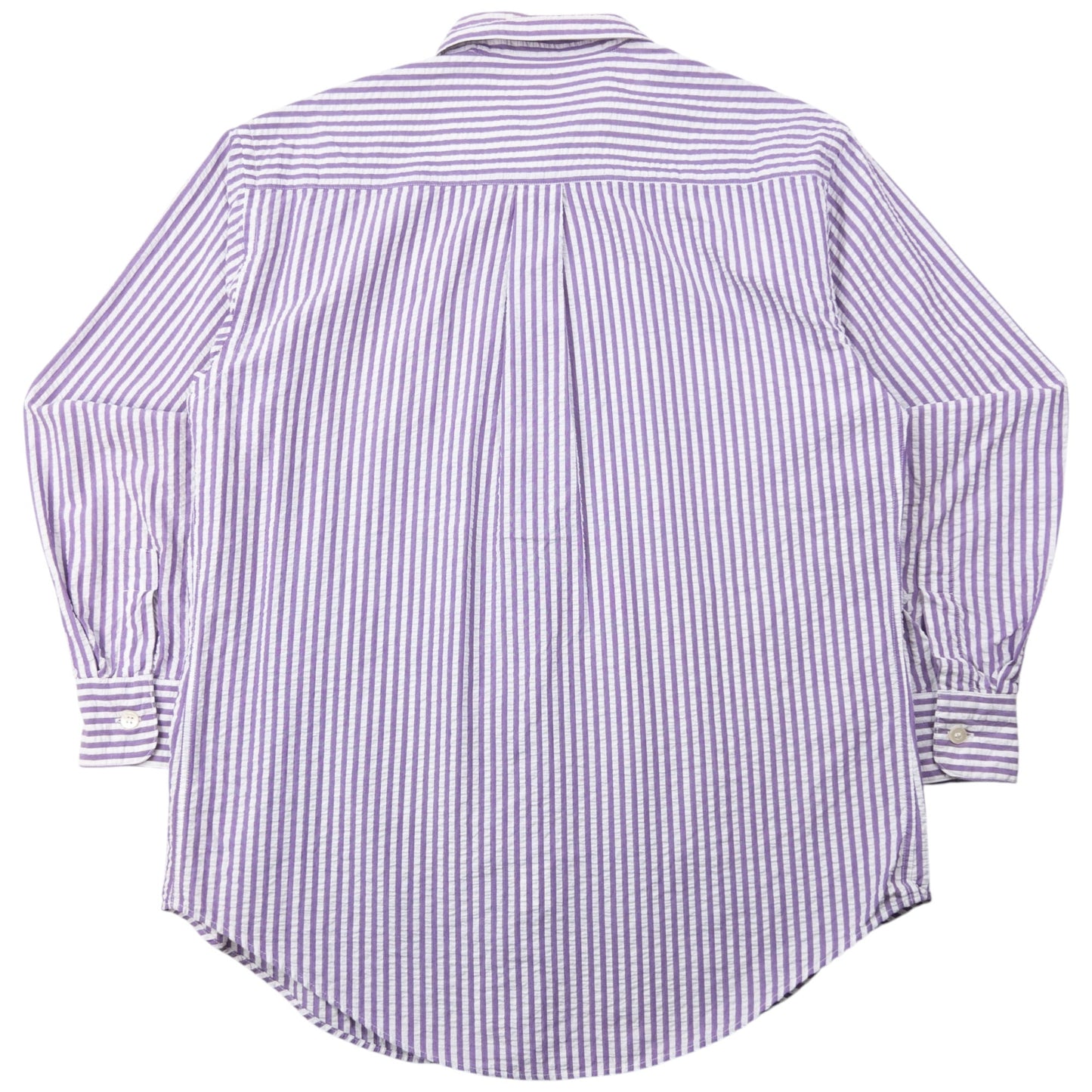Vintage 90s Issey Miyake Striped Long Sleeve Button Up Shirt Size S