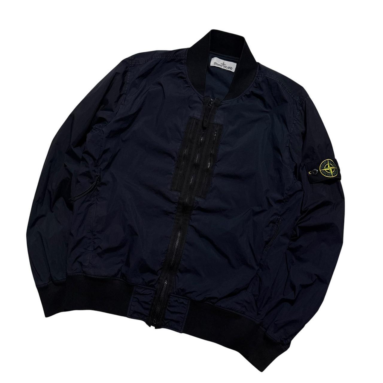 Stone Island Garment Dyed Crinkle Reps Jacket | Medium, Navy