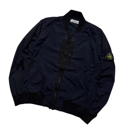 Stone Island Garment Dyed Crinkle Reps Jacket | Medium, Navy
