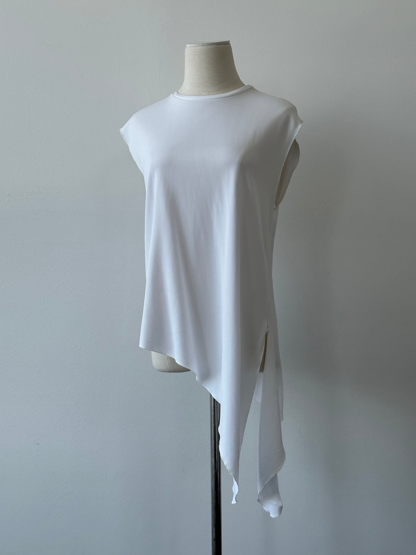 Joseph Minimal Asymmetric Sleeveless Top - S