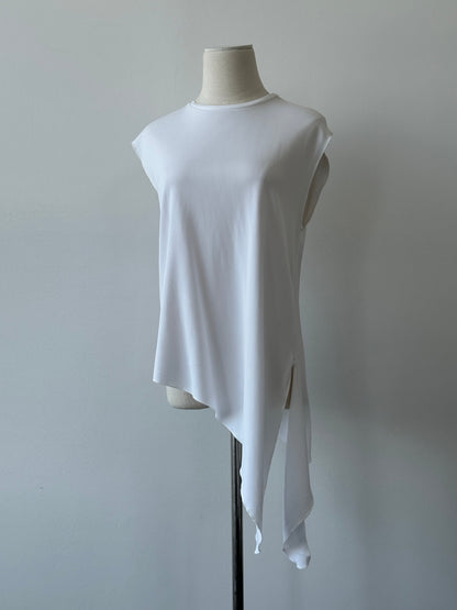 Joseph Minimal Asymmetric Sleeveless Top - S