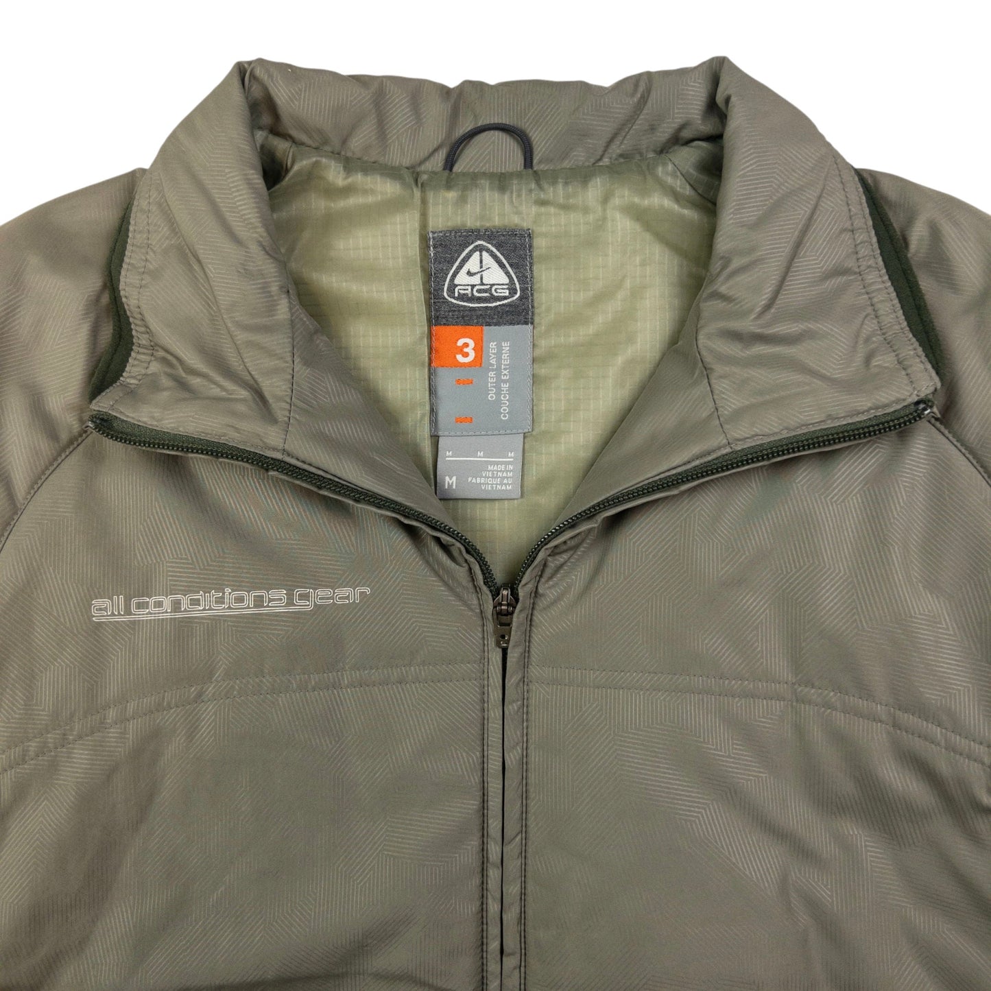 Vintage Nike ACG Padded Zip Up Jacket Size S