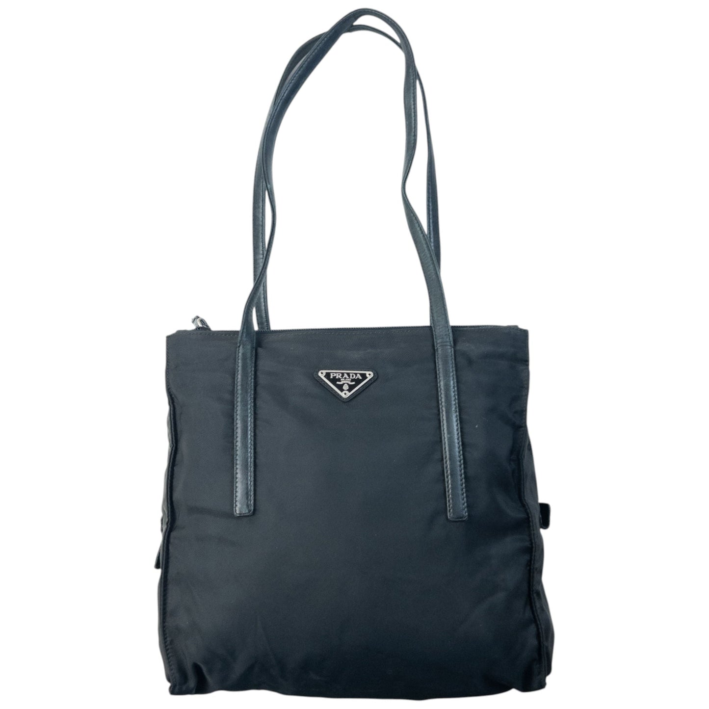 Vintage 2000s Prada Shoulder Bag | O/S, Black
