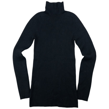 Vintage Yohji Yamamoto Knitted Wool Turtleneck Jumper Womens Size M