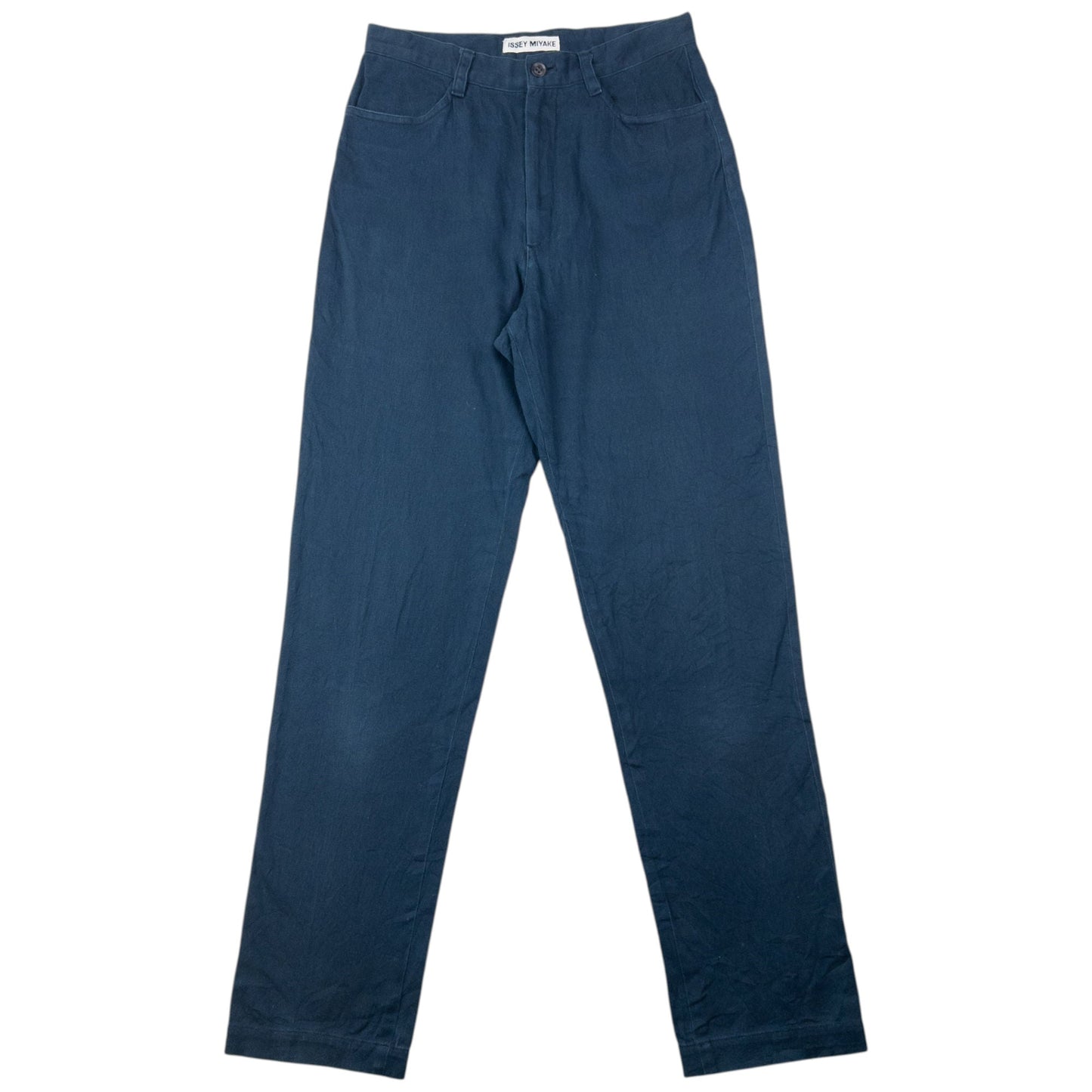 Vintage 2000s Issey Miyake High Waisted Trousers Size W26 | W26, Navy