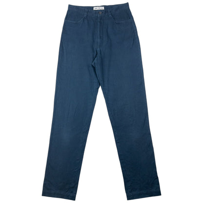 Vintage 2000s Issey Miyake High Waisted Trousers Size W26 | W26, Navy