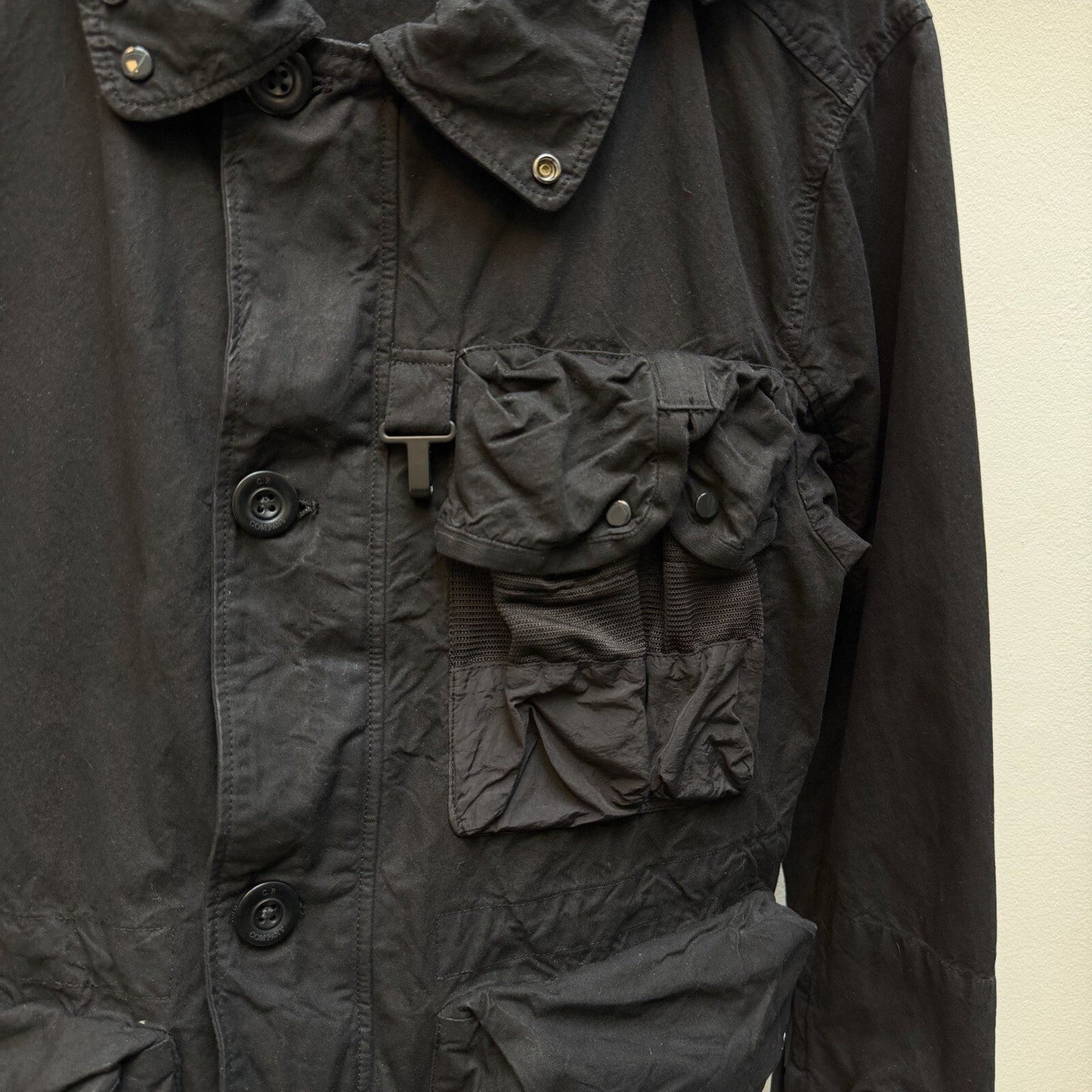CP Company Ba Tic La Millie Goggle Jacket (M) | Medium, Black