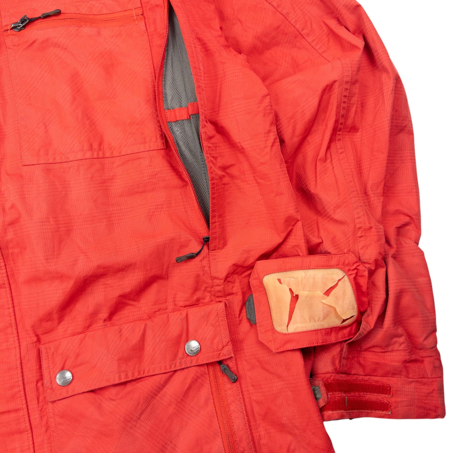Vintage 2000s Oakley Zip Up Snowboarding Jacket Size L | Large, Red