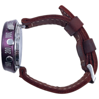 Vintage Issey Miyake Leather Watch | O/S, Brown