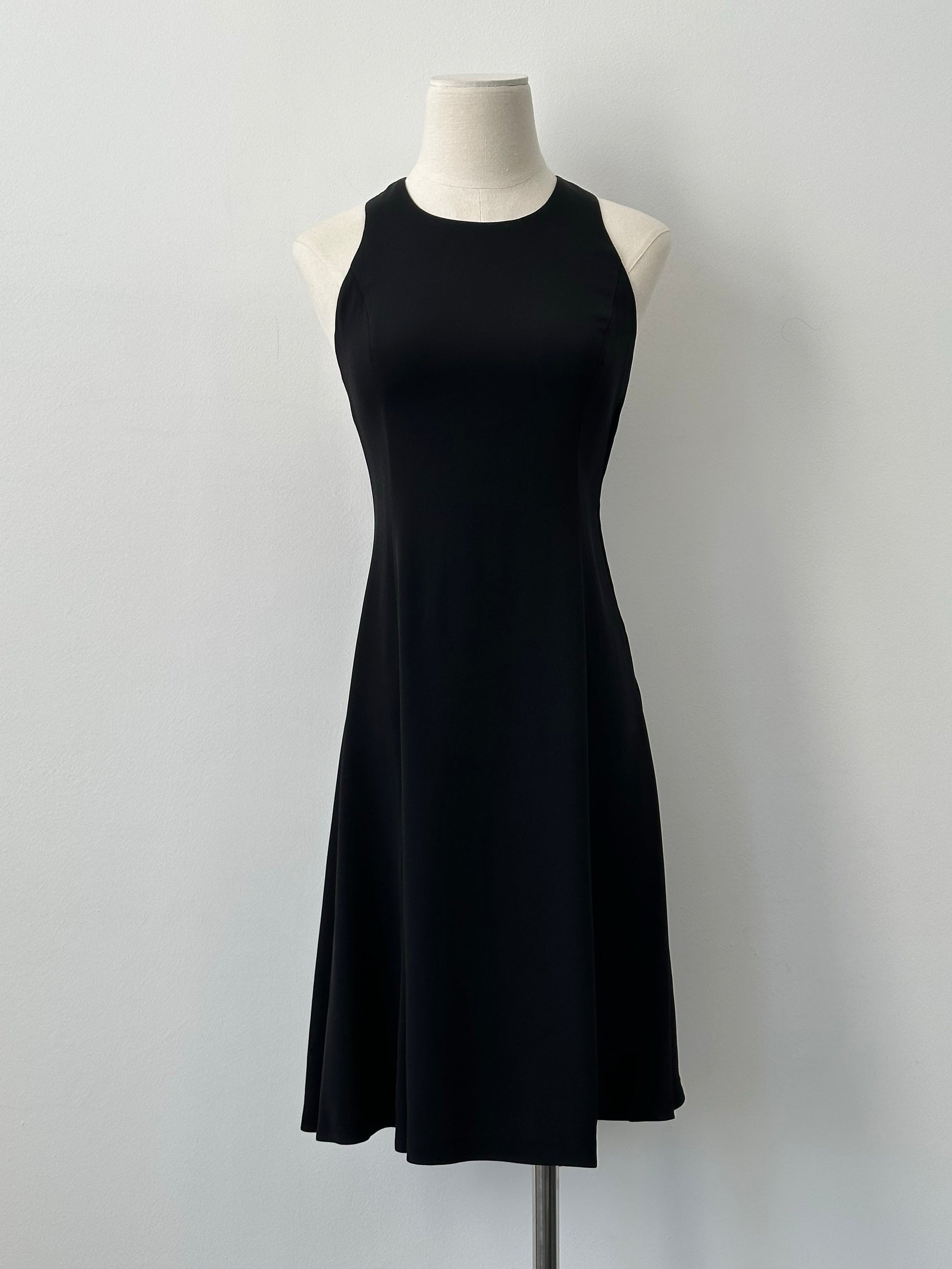 Mani 1990s A-Line Silk Sleeveless Mini Dress - XS