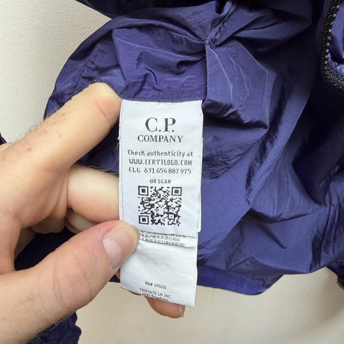 CP Company Goggle Jacket (L) | Large, Blue