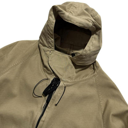 Stone Island Raso Flocatto Face Mask Jacket | XXL, Beige