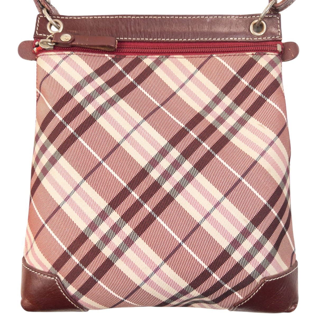 Vintage 2000s Burberry Blue Label Nova Check Crossbody Bag | O/S, Multicoloured