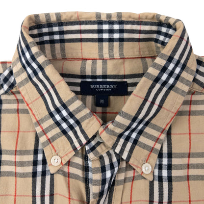 Vintage 2000s Burberry Nova Check Long Sleeve Button Up Shirt Size M | Medium, Multicoloured