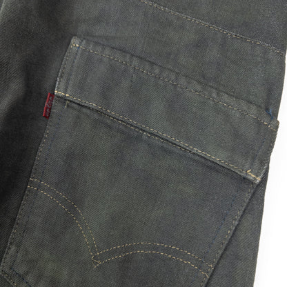Vintage 2000s Levi's Engineered Garments Denim Jeans Size W27 | W27, Green