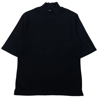 Vintage 90s Yohji Yamamoto Turtleneck T Shirt Womens Size M | Medium, Black