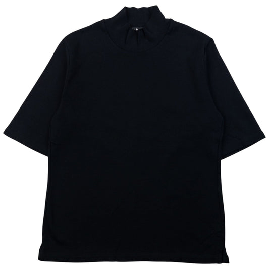 Vintage 90s Yohji Yamamoto Turtleneck T Shirt Womens Size M | Medium, Black